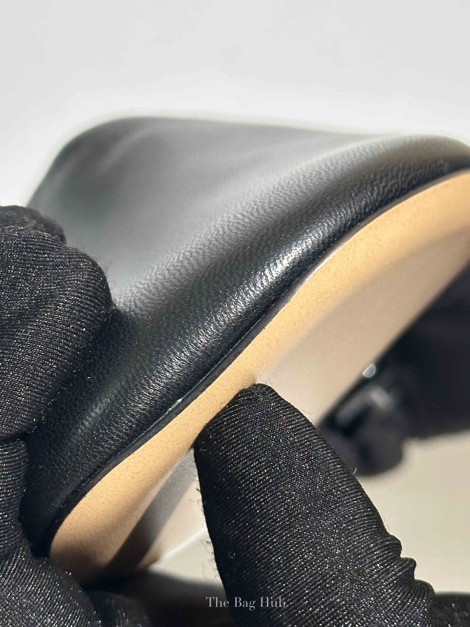 Loewe Black Goatskin Toy Mules Heels Size 40