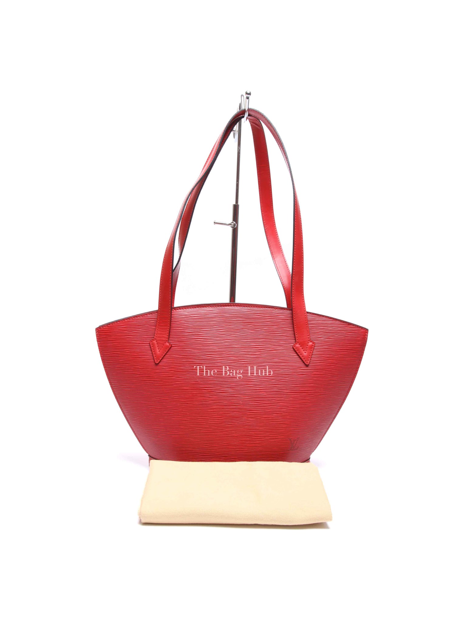 Louis Vuitton Red Epi Leather Saint Jacques PM Bag Long Straps
