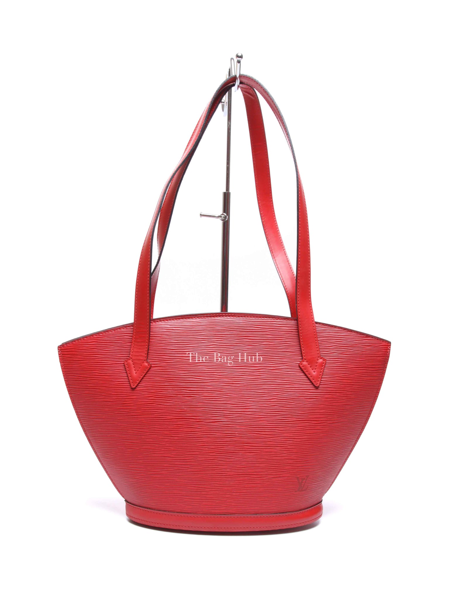 Louis Vuitton Red Epi Leather Saint Jacques PM Bag Long Straps