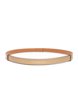 Hermes Dore Chamkilight Chevre Kelly Pocket 18 Belt PHW