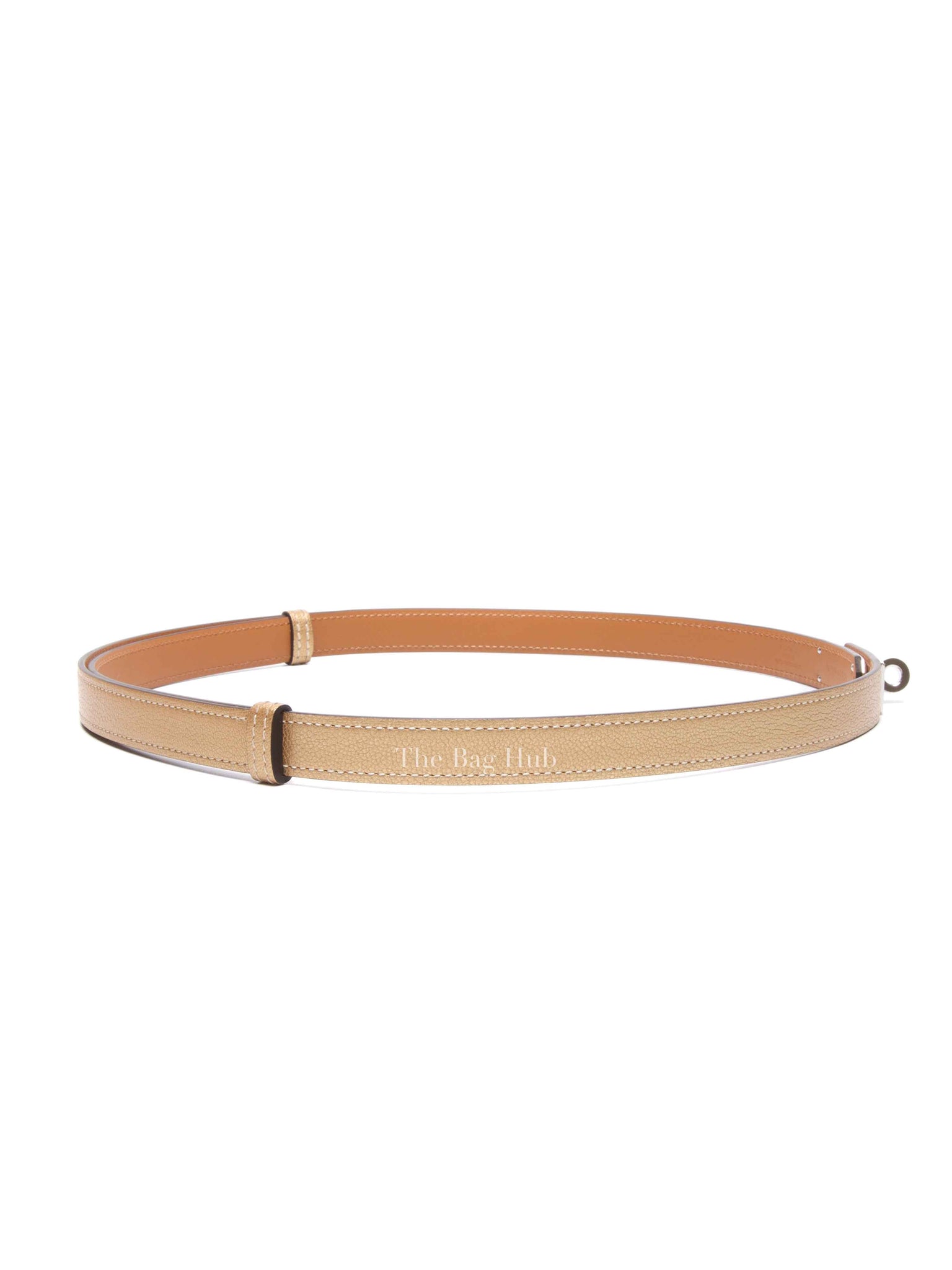 Hermes Dore Chamkilight Chevre Kelly Pocket 18 Belt PHW