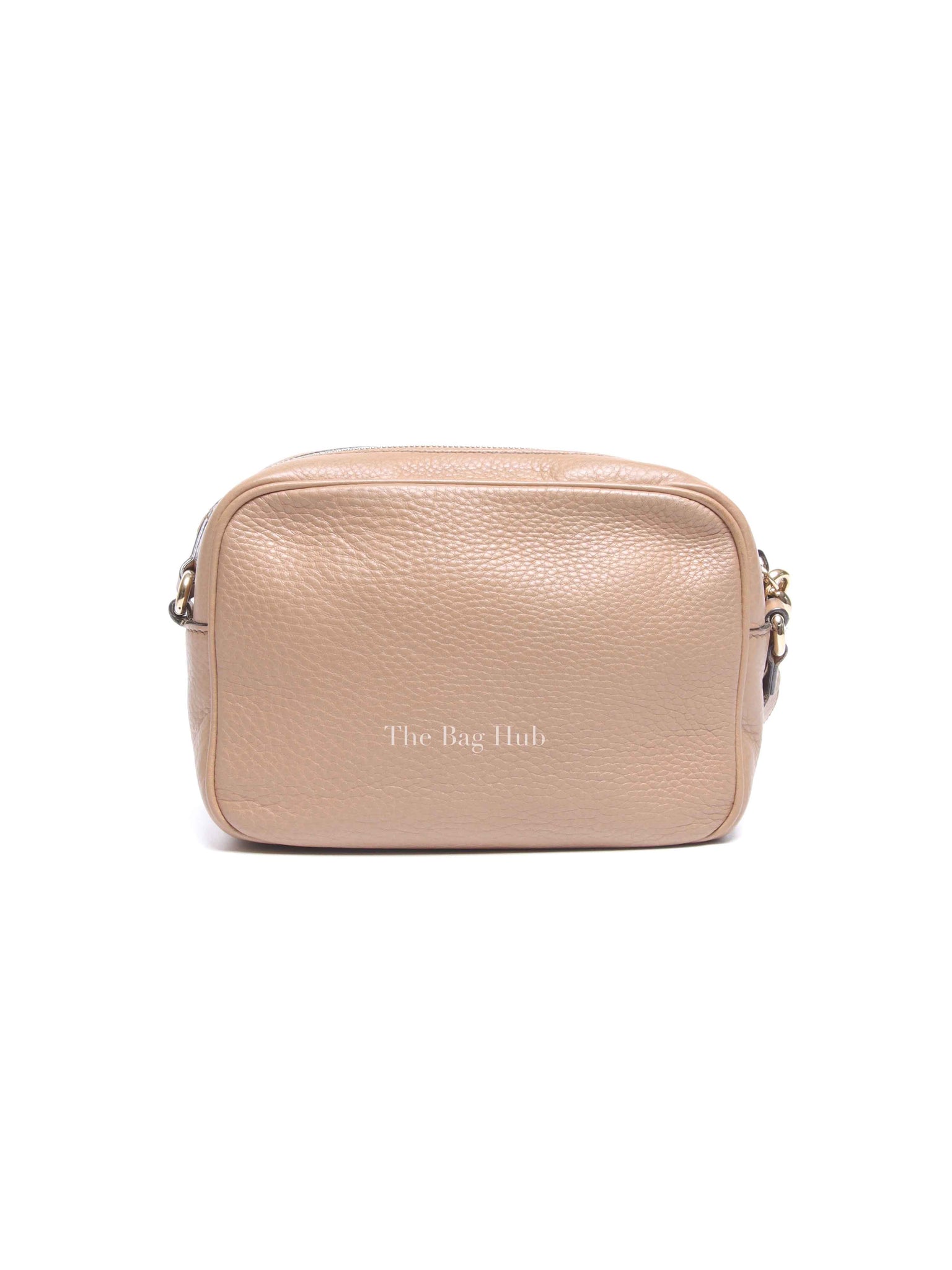 Gucci Beige Leather Soho Disco Small Crossbody Bag