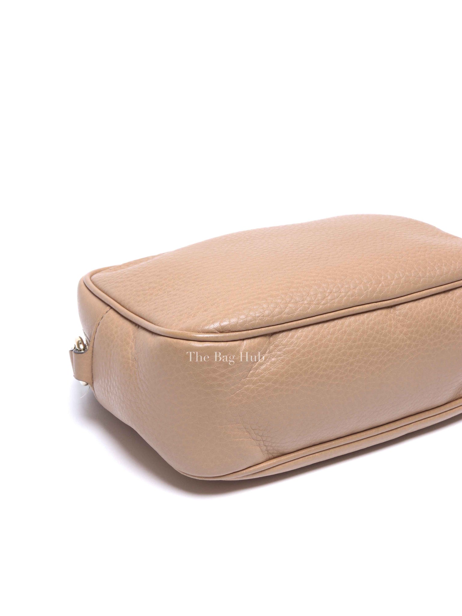 Gucci Beige Leather Soho Disco Small Crossbody Bag