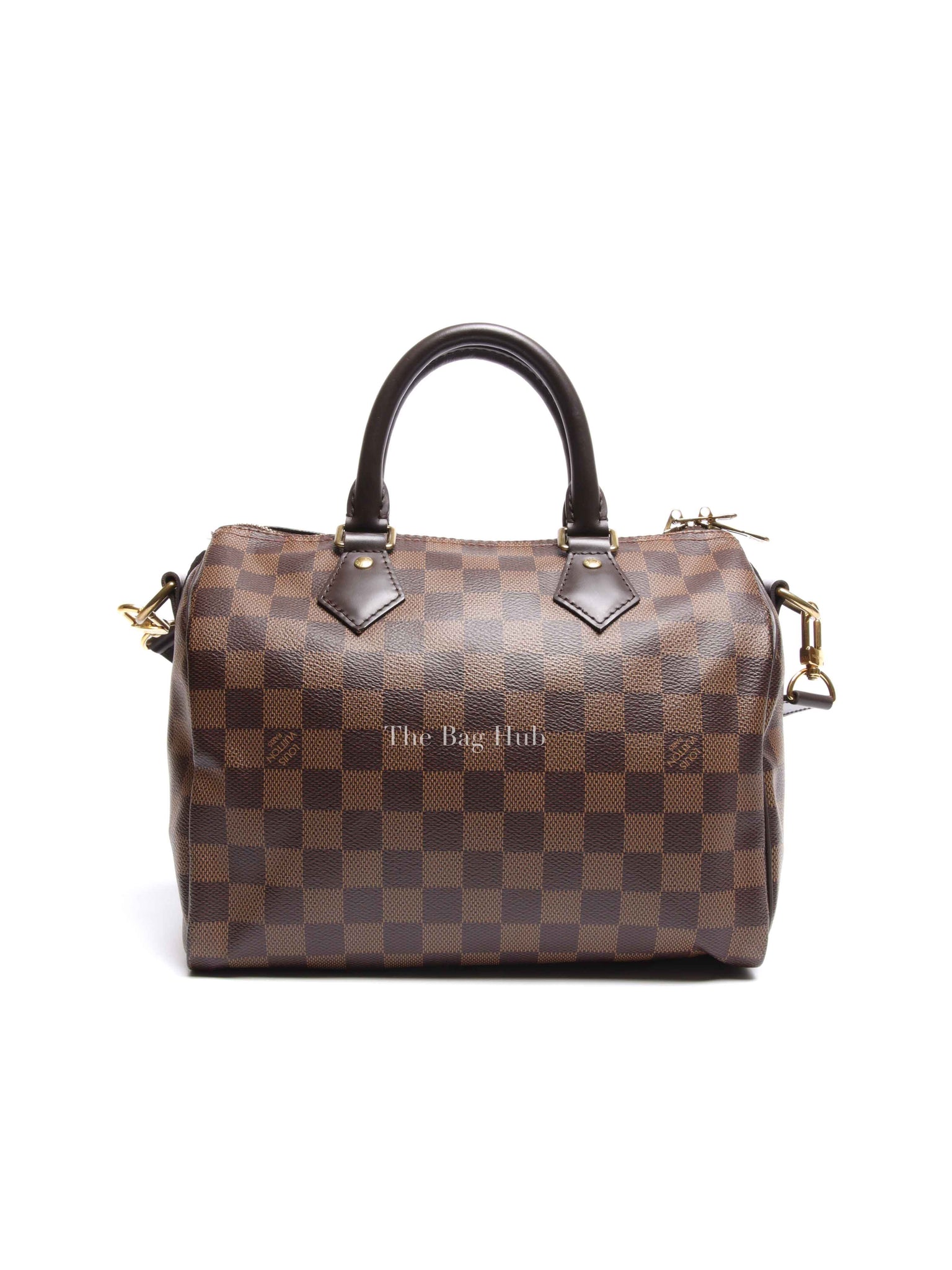Louis Vuitton Damier Ebene Speedy Bandouliere 25 Bag