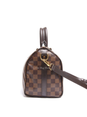 Louis Vuitton Damier Ebene Speedy Bandouliere 25 Bag