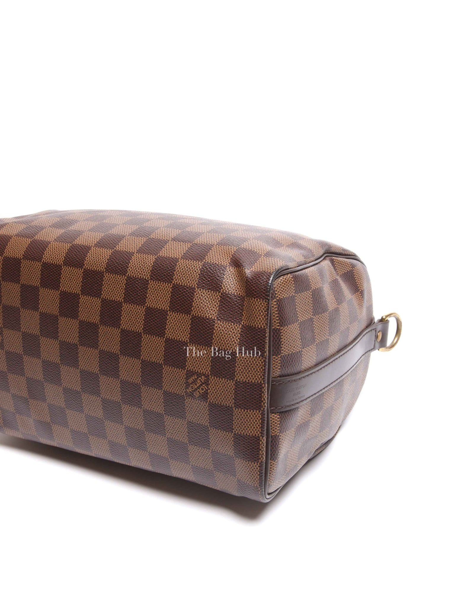 Louis Vuitton Damier Ebene Speedy Bandouliere 25 Bag