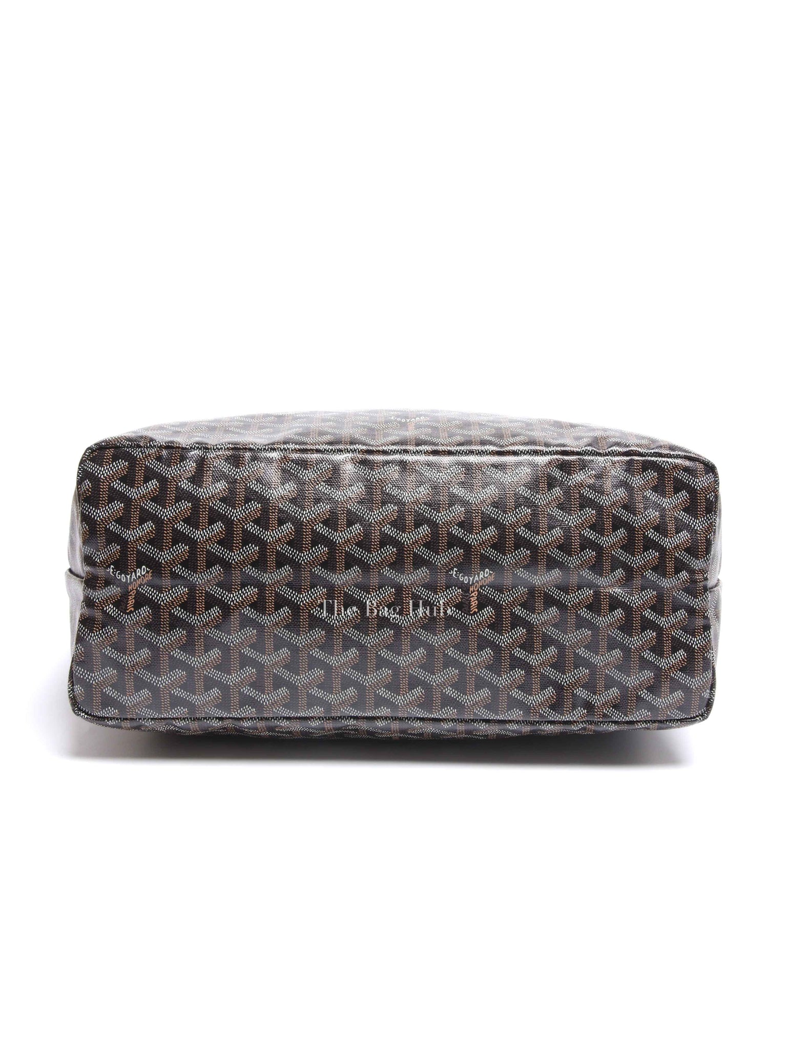 Goyard Black Canvas St. Louis PM Tote Bag