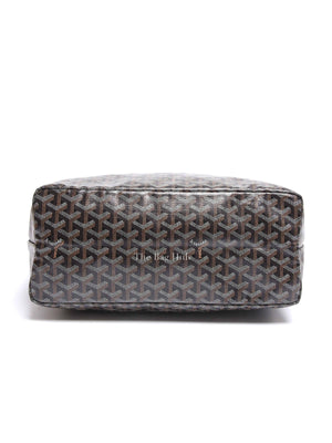 Goyard Black Canvas St. Louis PM Tote Bag