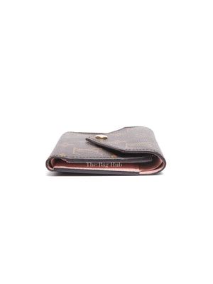Louis Vuitton Rose Ballerine Monogram Canvas Victorine Wallet