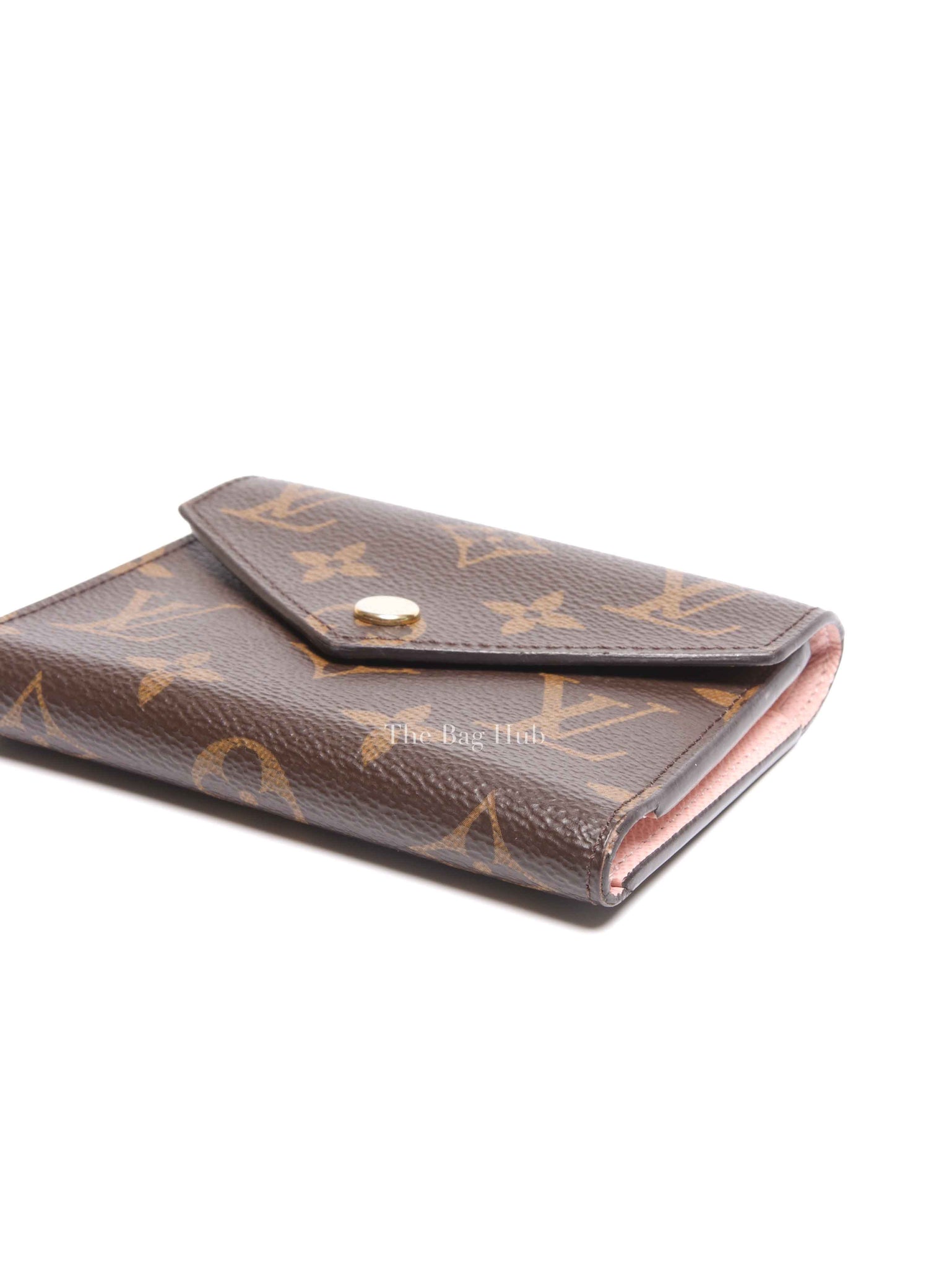 Louis Vuitton Rose Ballerine Monogram Canvas Victorine Wallet