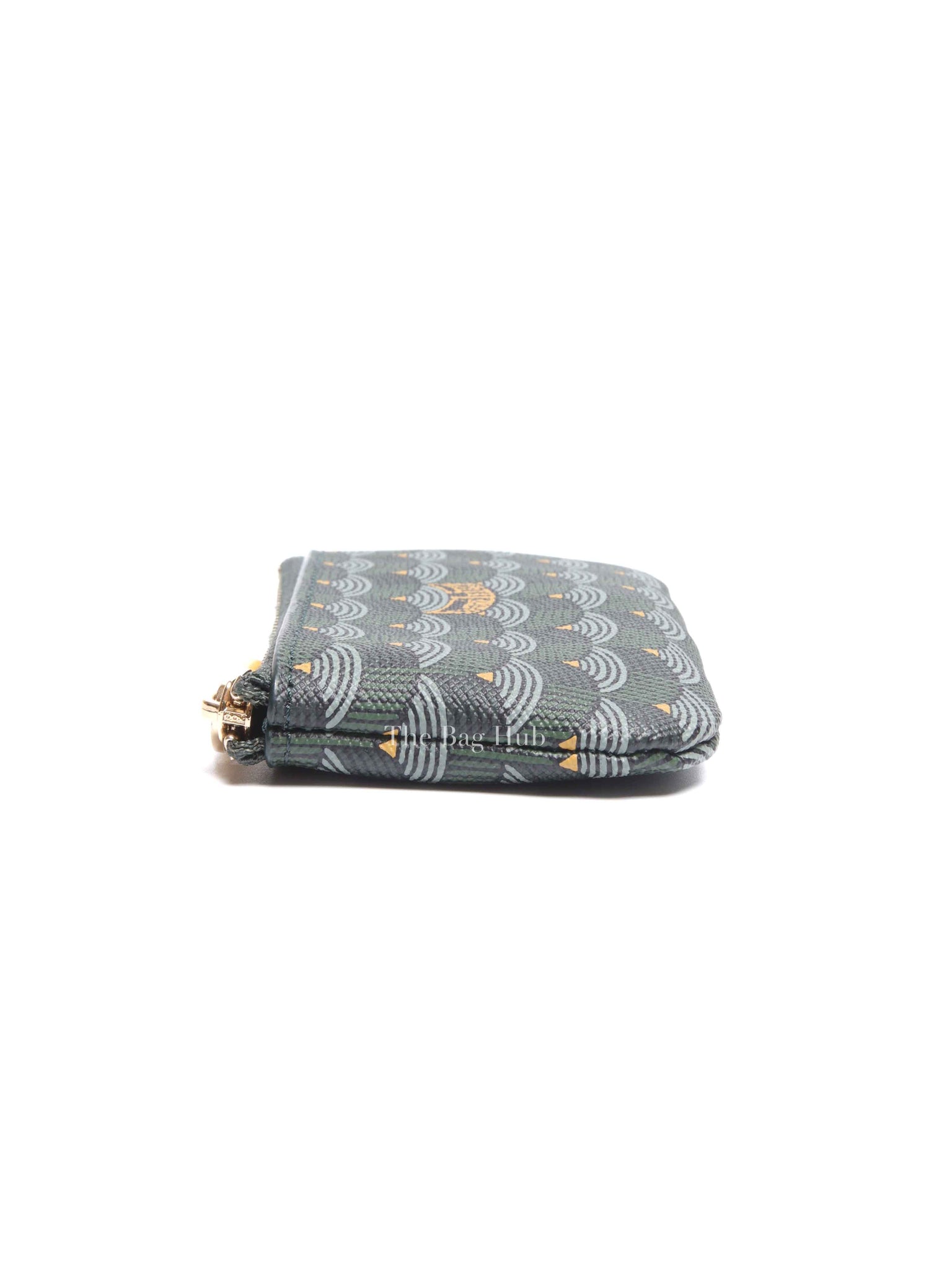 Faure Le Page Empire Green Canvas Key Pouch