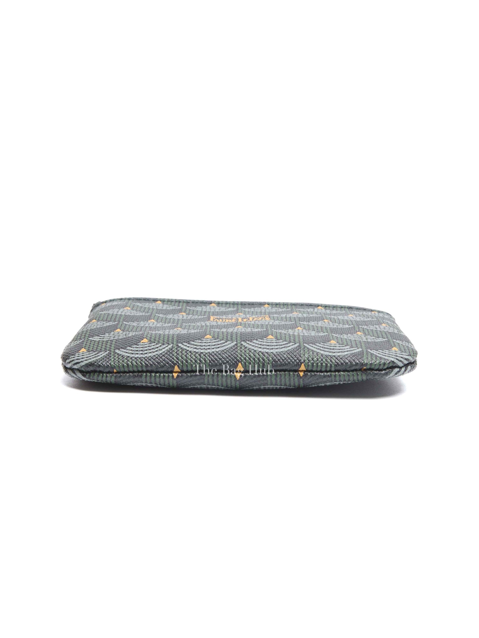 Faure Le Page Empire Green Canvas Key Pouch
