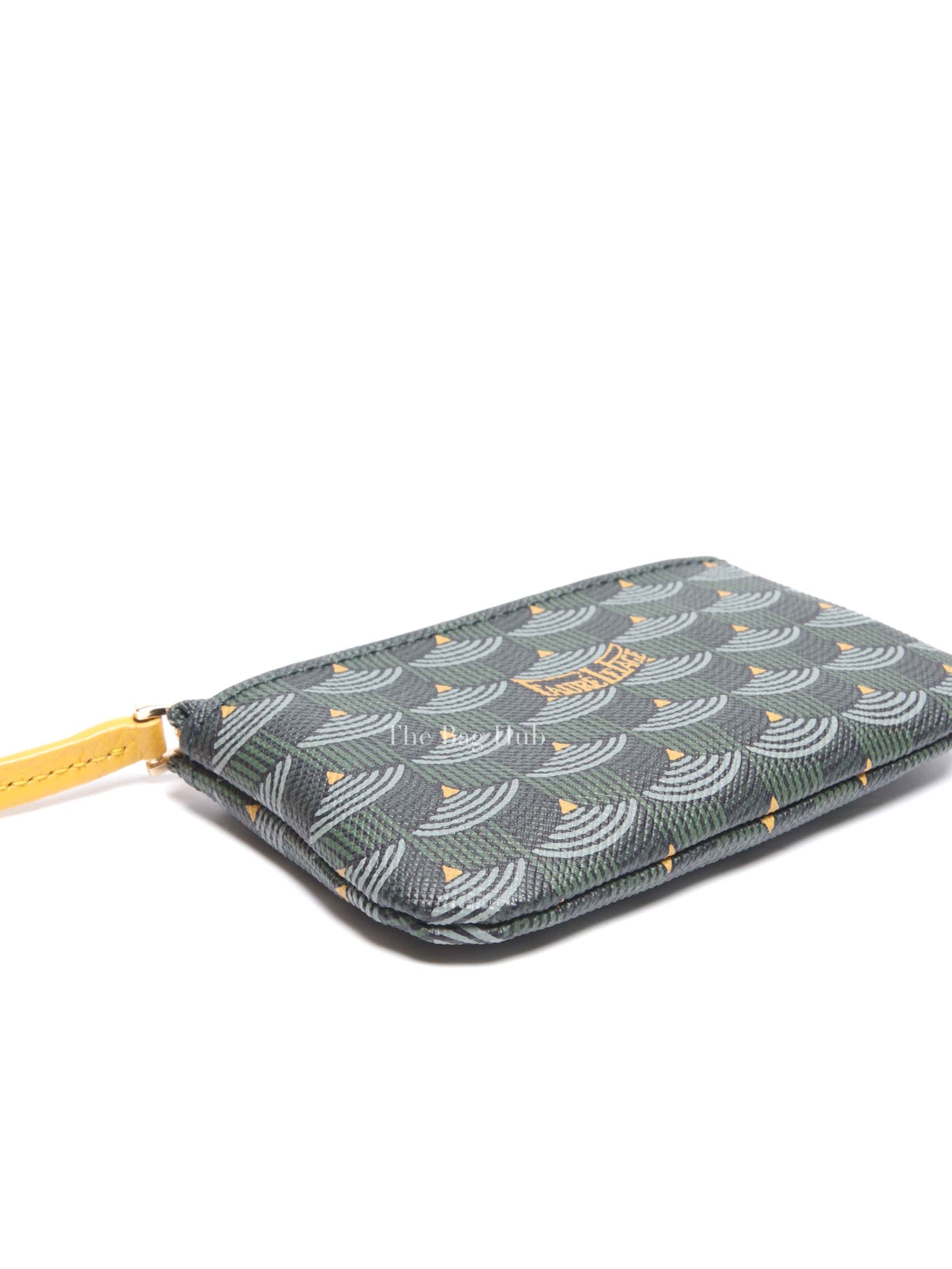 Faure Le Page Empire Green Canvas Key Pouch