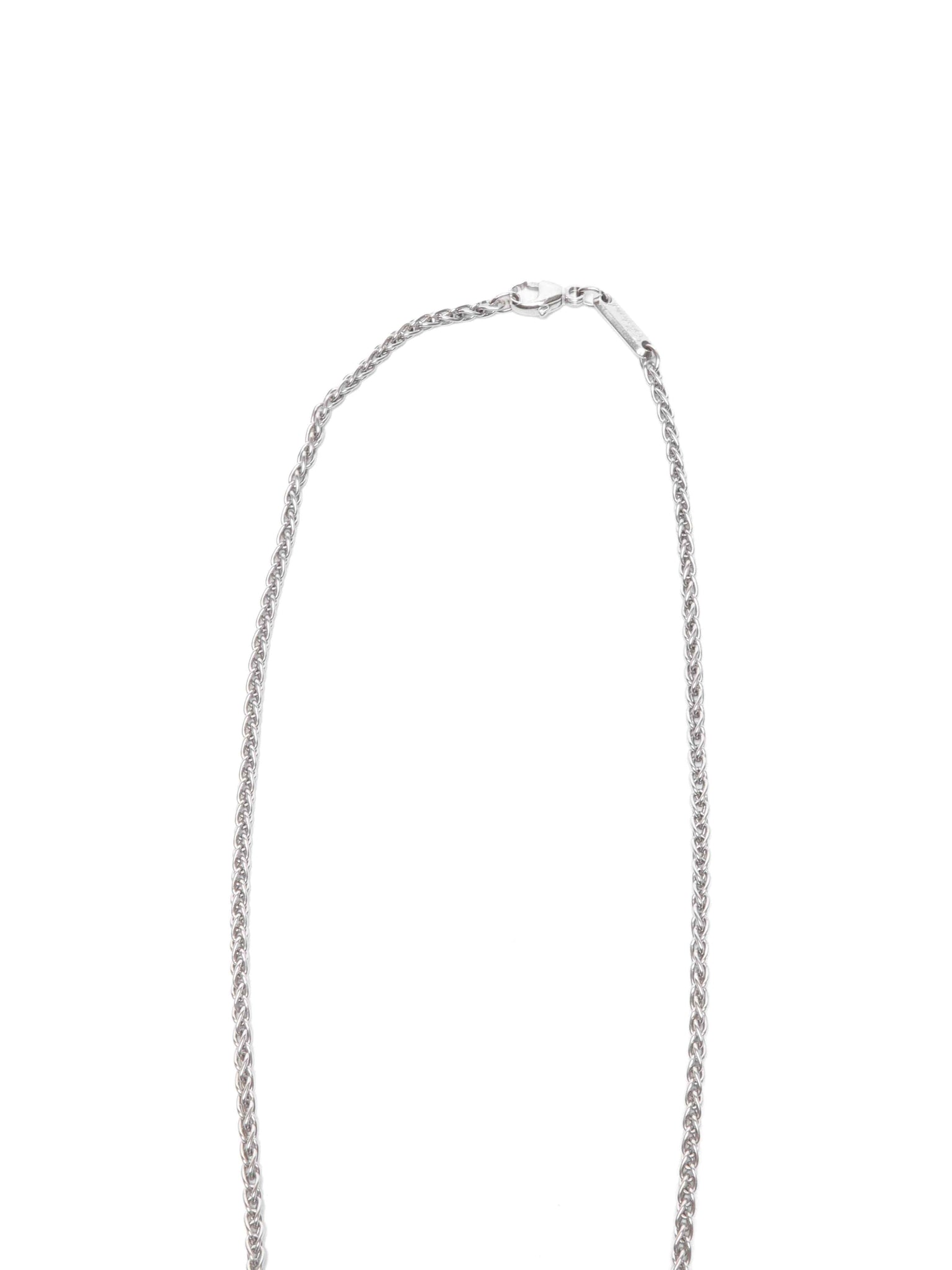 Chopard White Gold Happy Diamond & 18K Cross Necklace