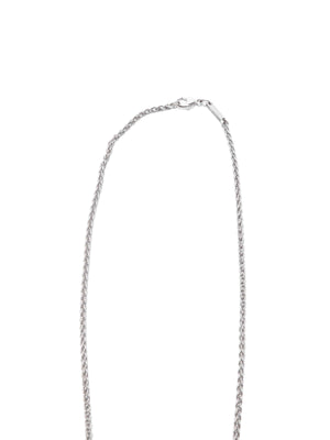 Chopard White Gold Happy Diamond & 18K Cross Necklace