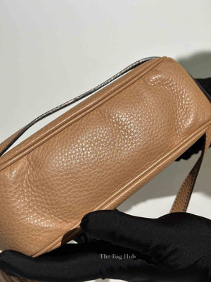 Gucci Beige Leather Soho Disco Small Crossbody Bag