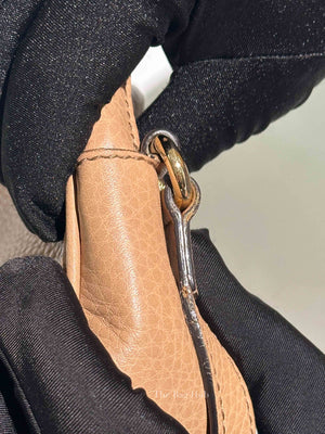 Gucci Beige Leather Soho Disco Small Crossbody Bag