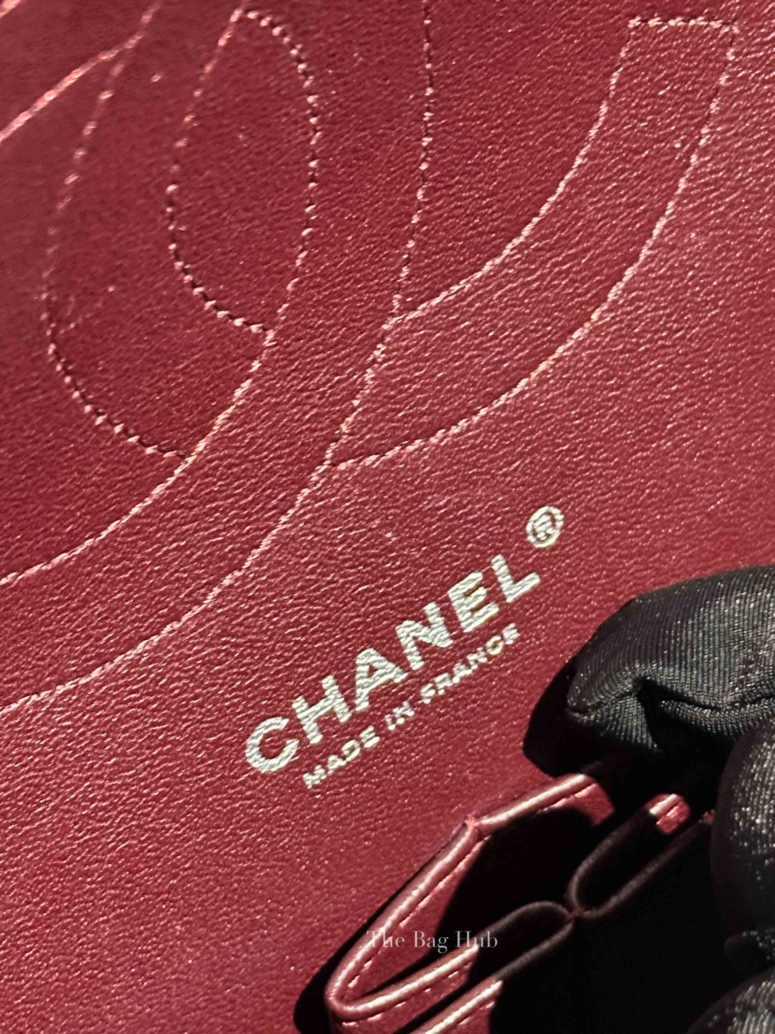 Chanel Black Caviar Quilted Classic Jumbo Double Flap Bag SHW