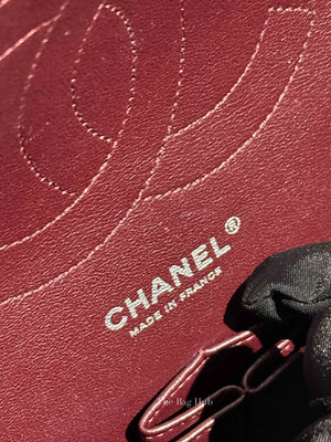 Chanel Black Caviar Quilted Classic Jumbo Double Flap Bag SHW