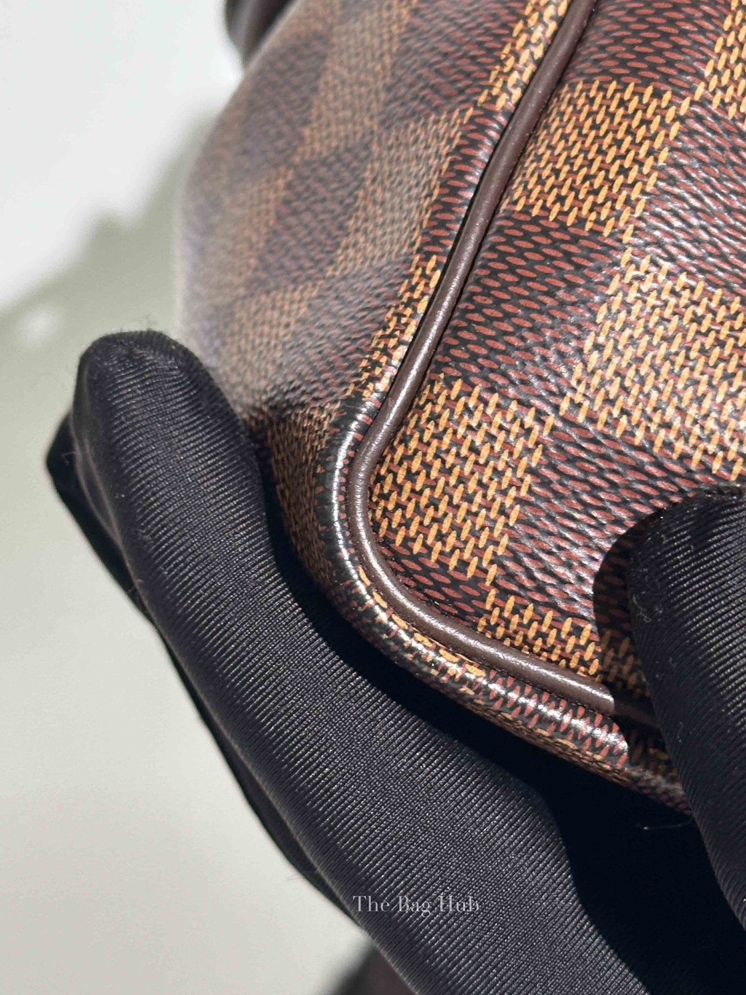 Louis Vuitton Damier Ebene Speedy Bandouliere 25 Bag