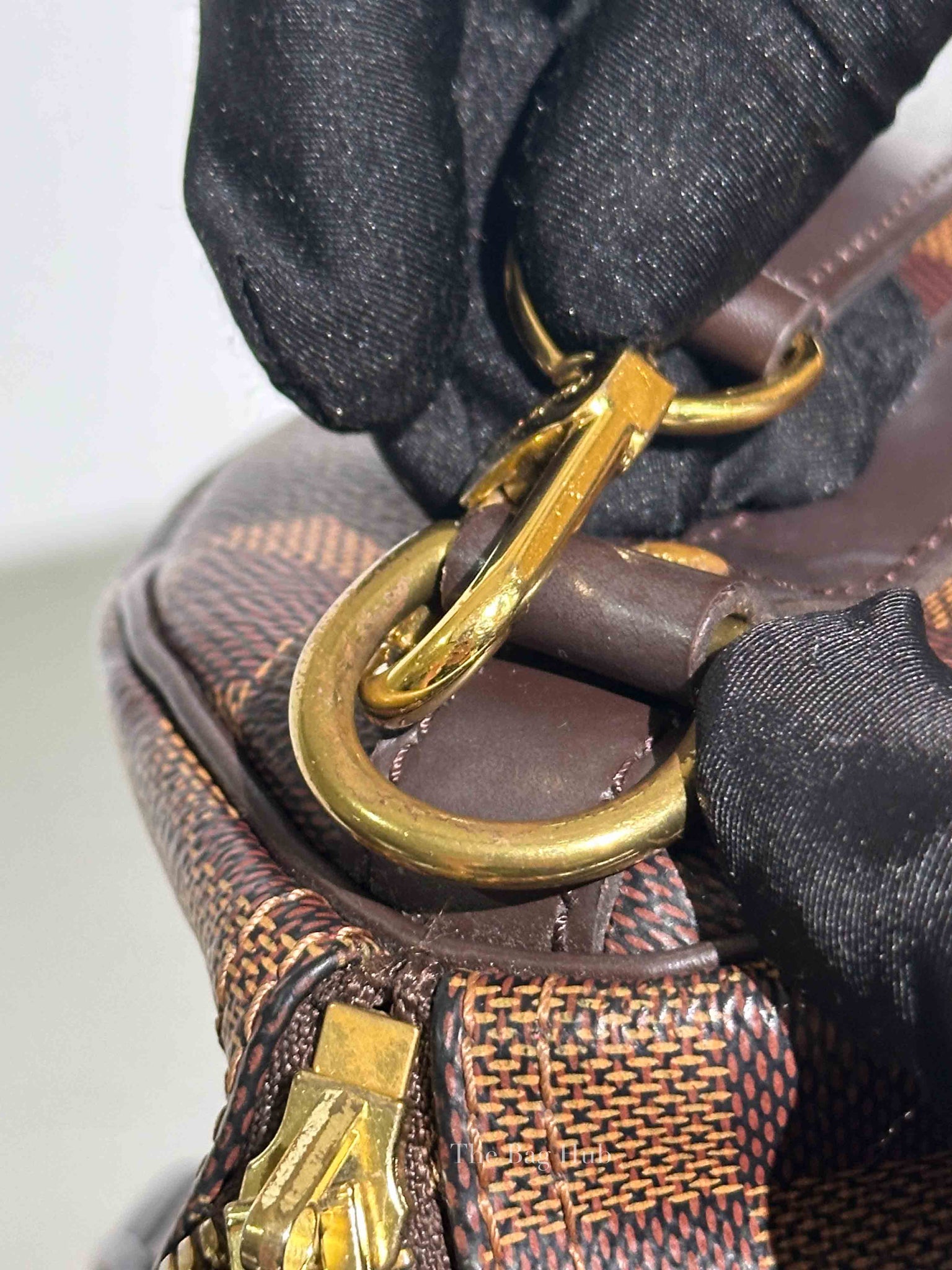 Louis Vuitton Damier Ebene Speedy Bandouliere 25 Bag