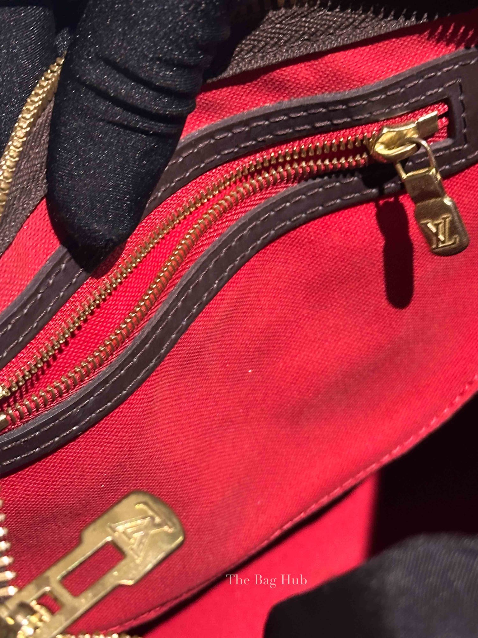Louis Vuitton Damier Ebene Speedy Bandouliere 25 Bag
