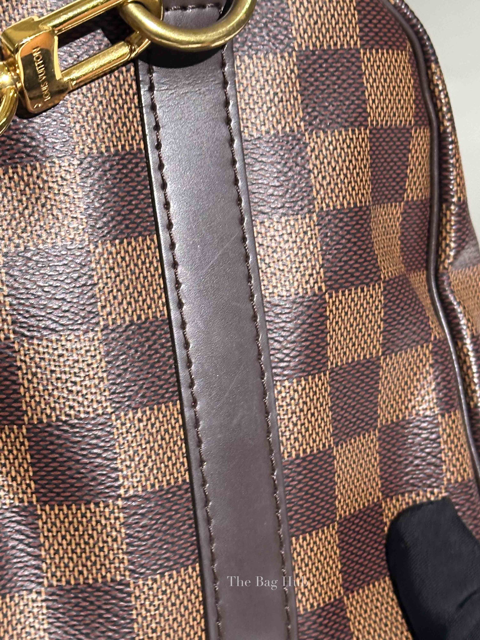 Louis Vuitton Damier Ebene Speedy Bandouliere 25 Bag