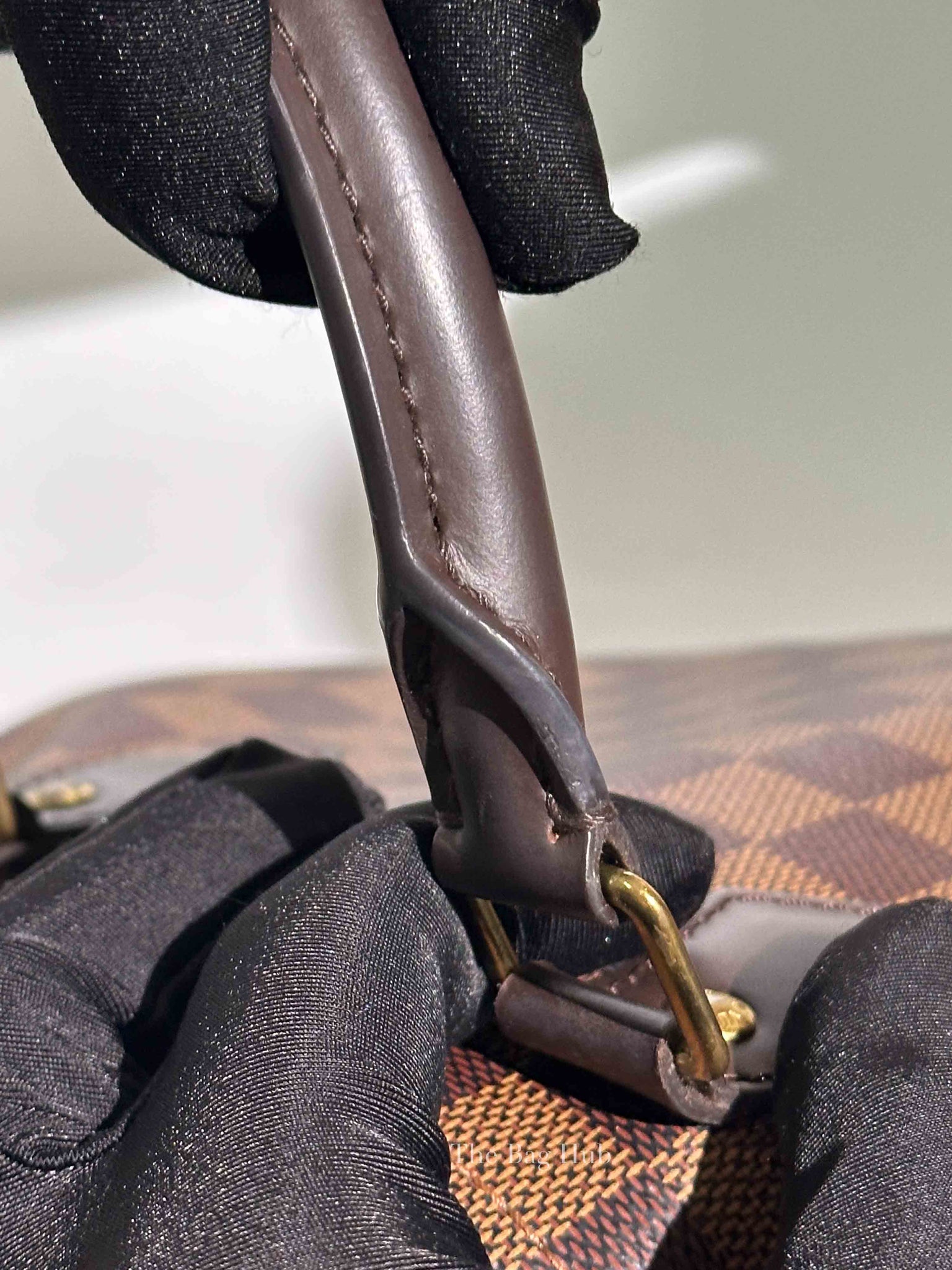Louis Vuitton Damier Ebene Speedy Bandouliere 25 Bag