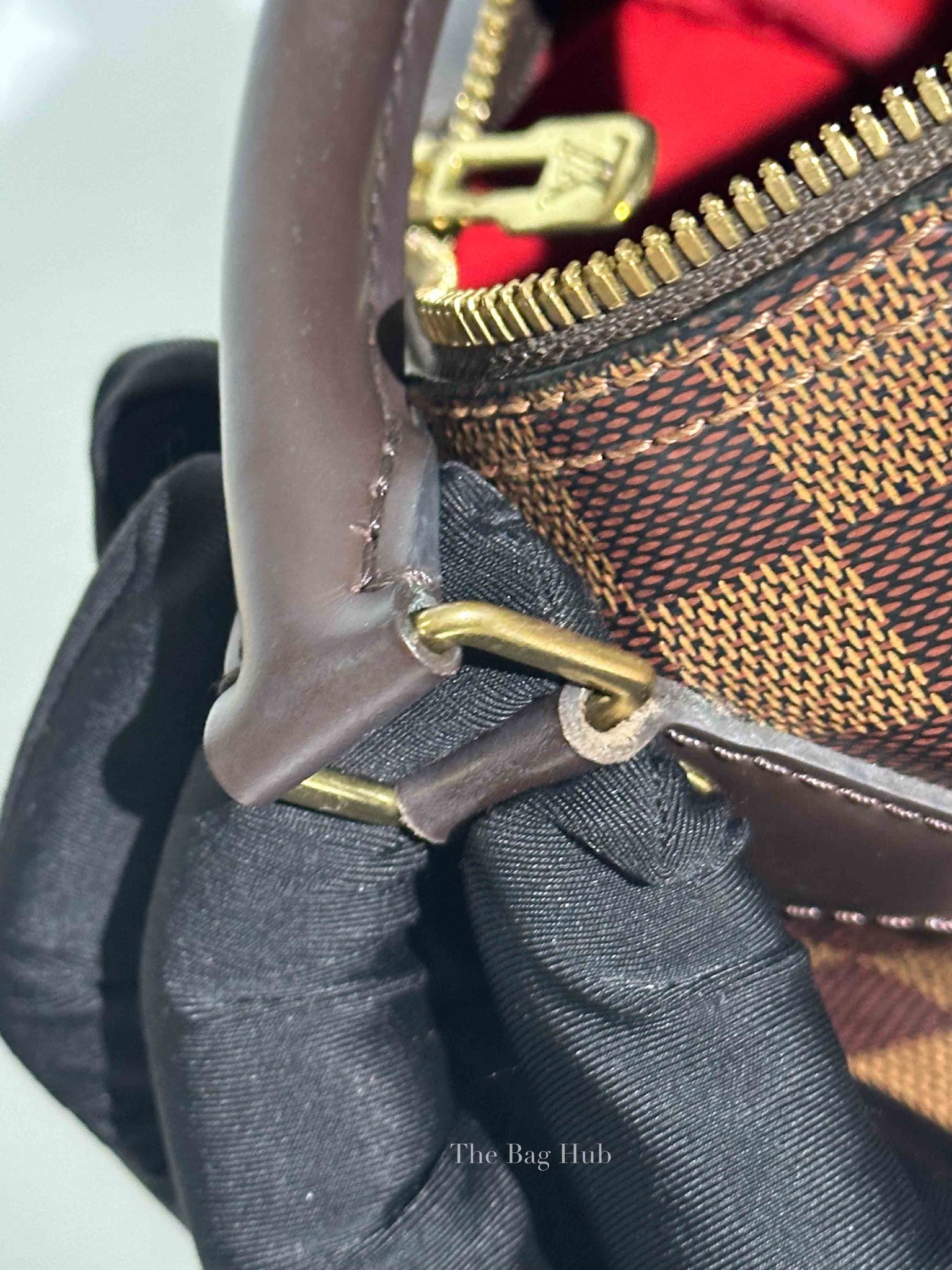 Louis Vuitton Damier Ebene Speedy Bandouliere 25 Bag