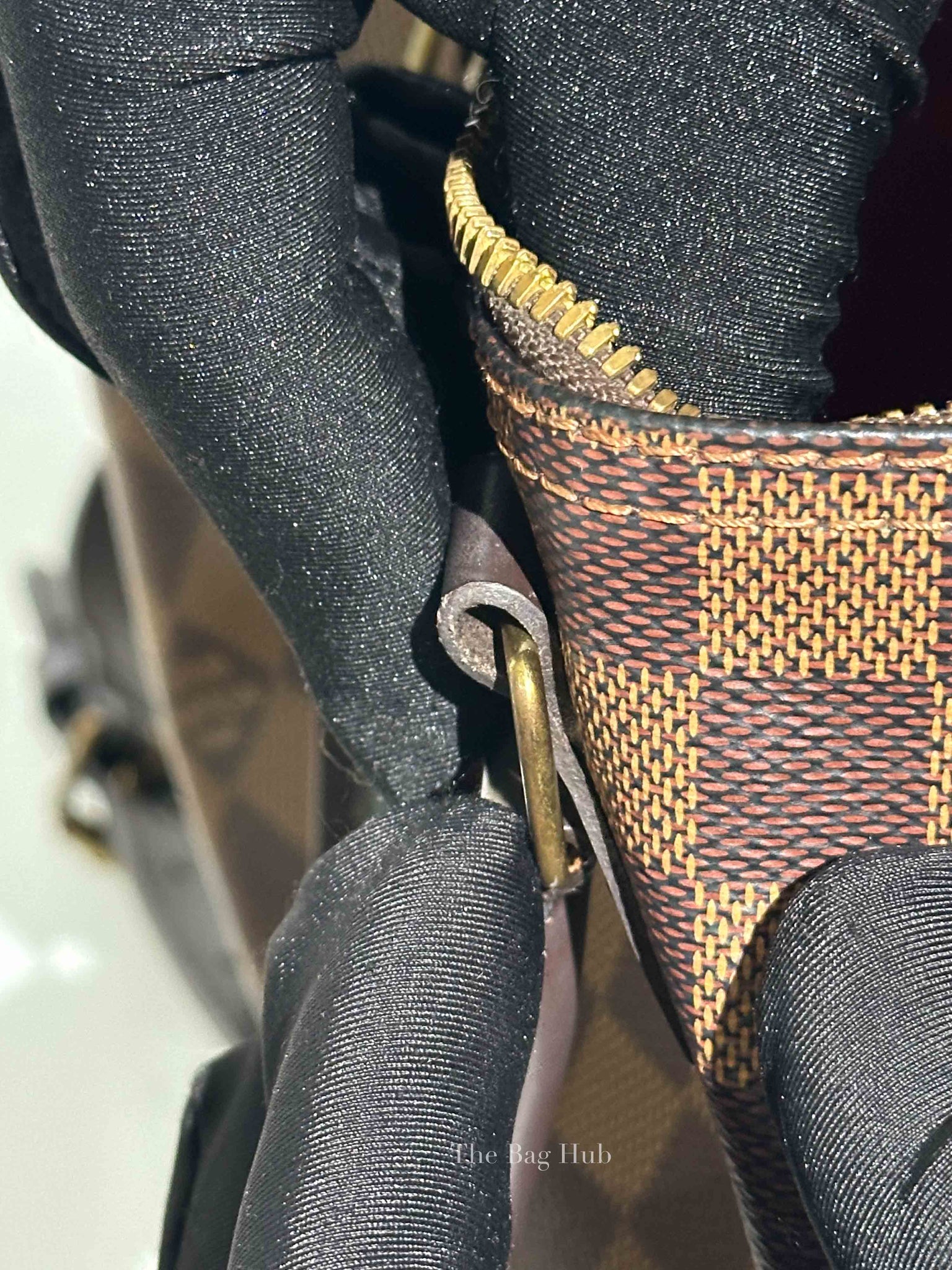Louis Vuitton Damier Ebene Speedy Bandouliere 25 Bag