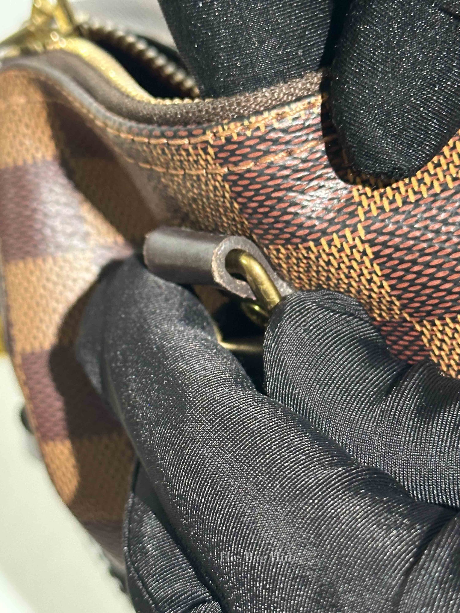 Louis Vuitton Damier Ebene Speedy Bandouliere 25 Bag