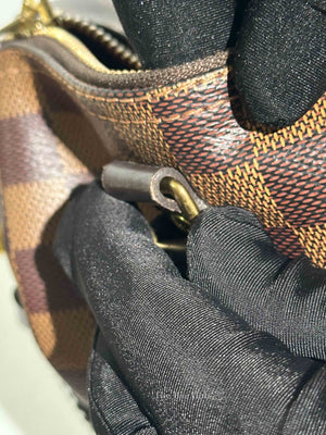 Louis Vuitton Damier Ebene Speedy Bandouliere 25 Bag