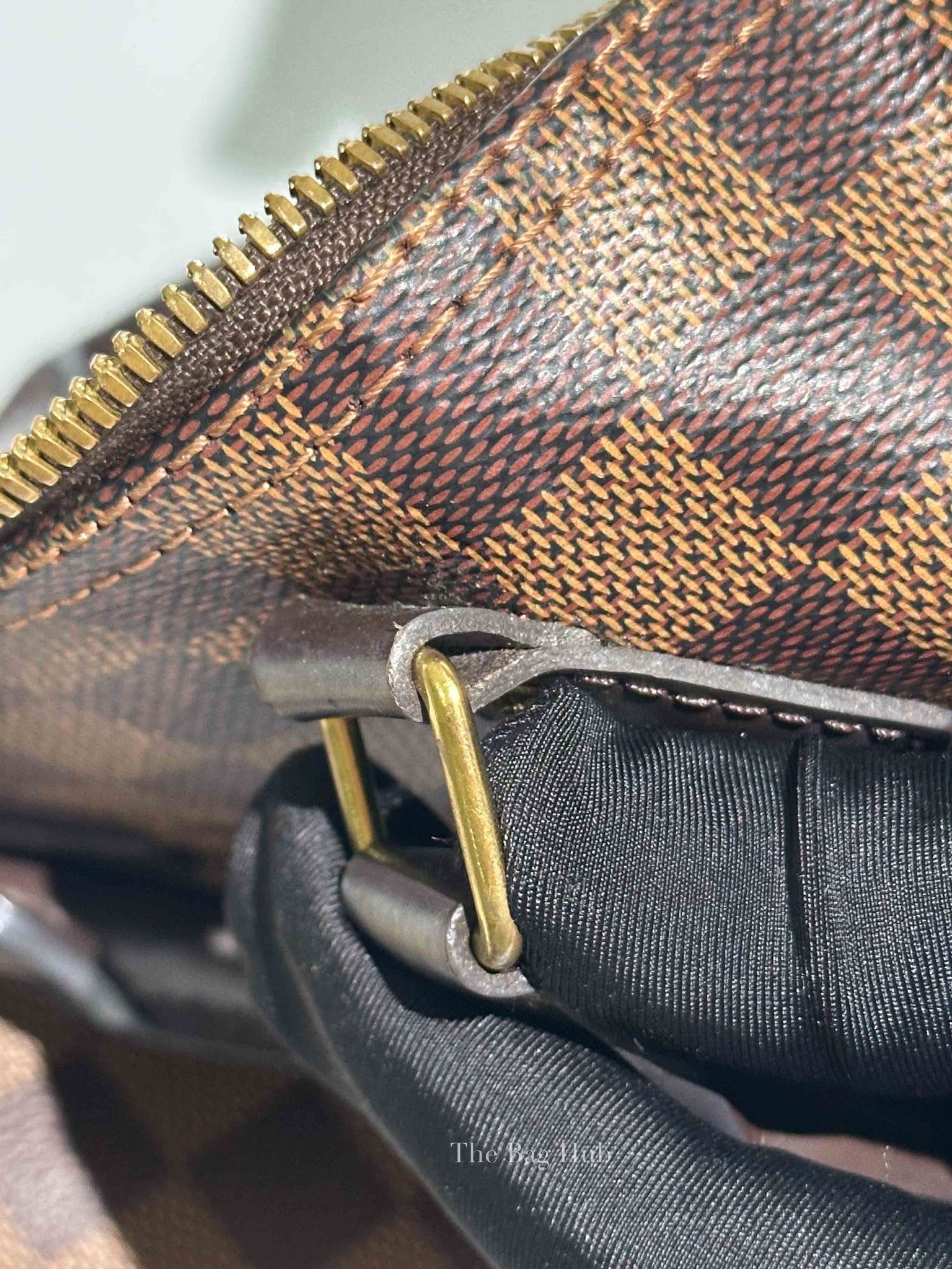 Louis Vuitton Damier Ebene Speedy Bandouliere 25 Bag