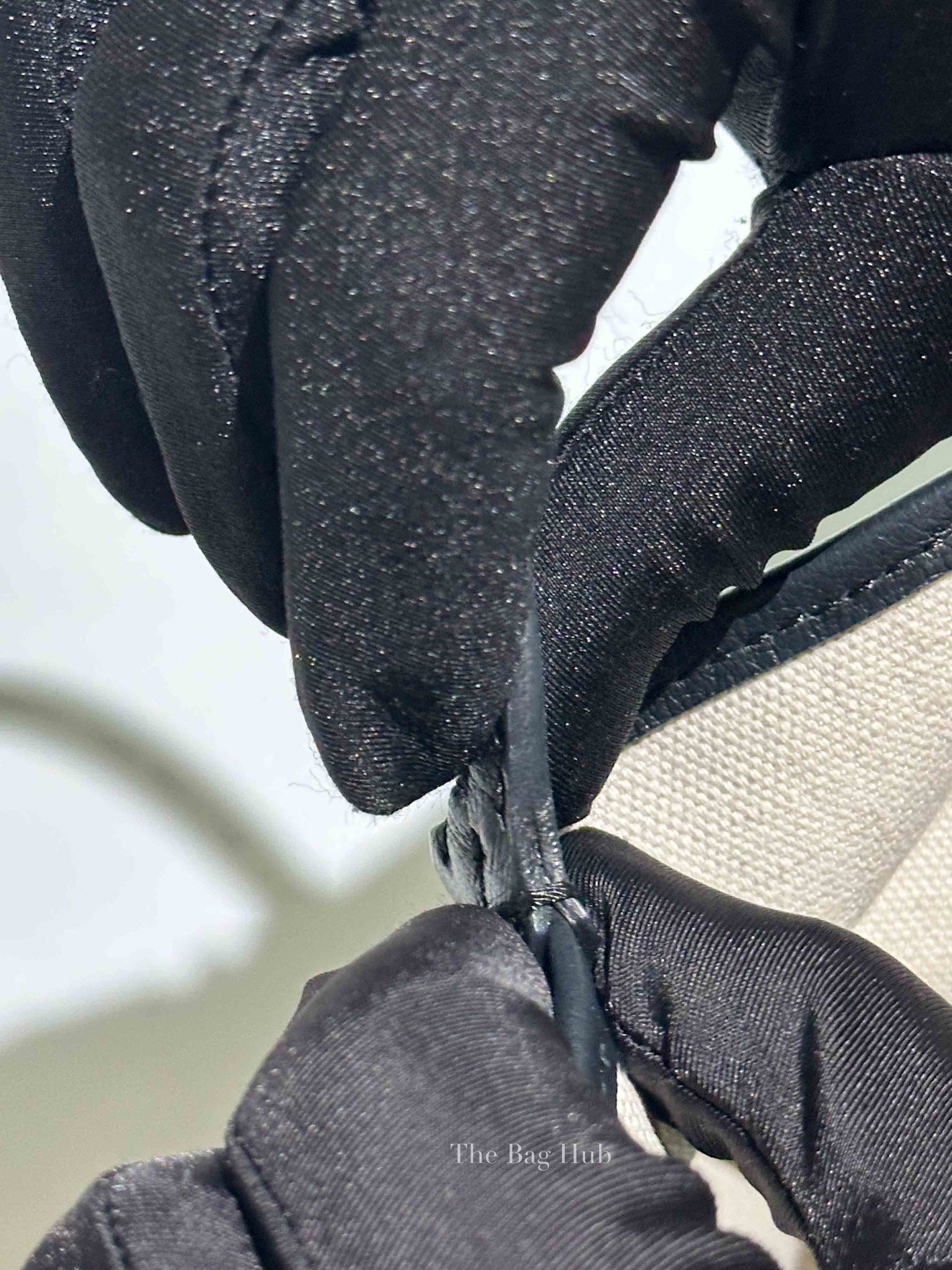 Goyard Black Canvas St. Louis PM Tote Bag