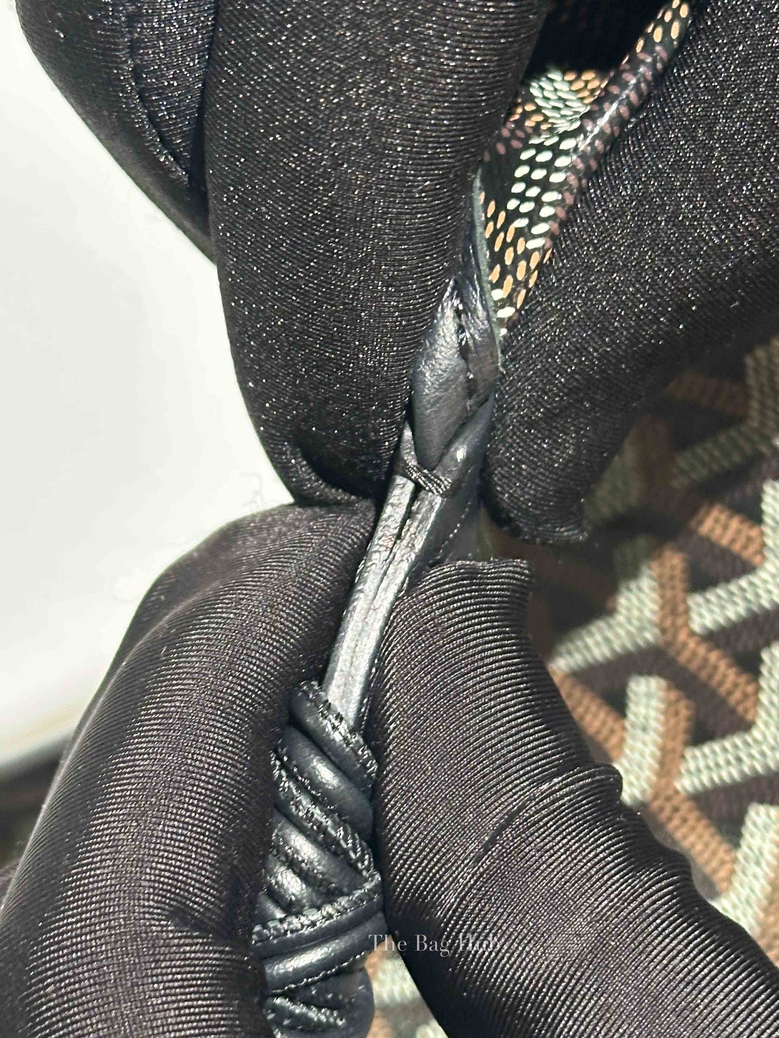 Goyard Black Canvas St. Louis PM Tote Bag