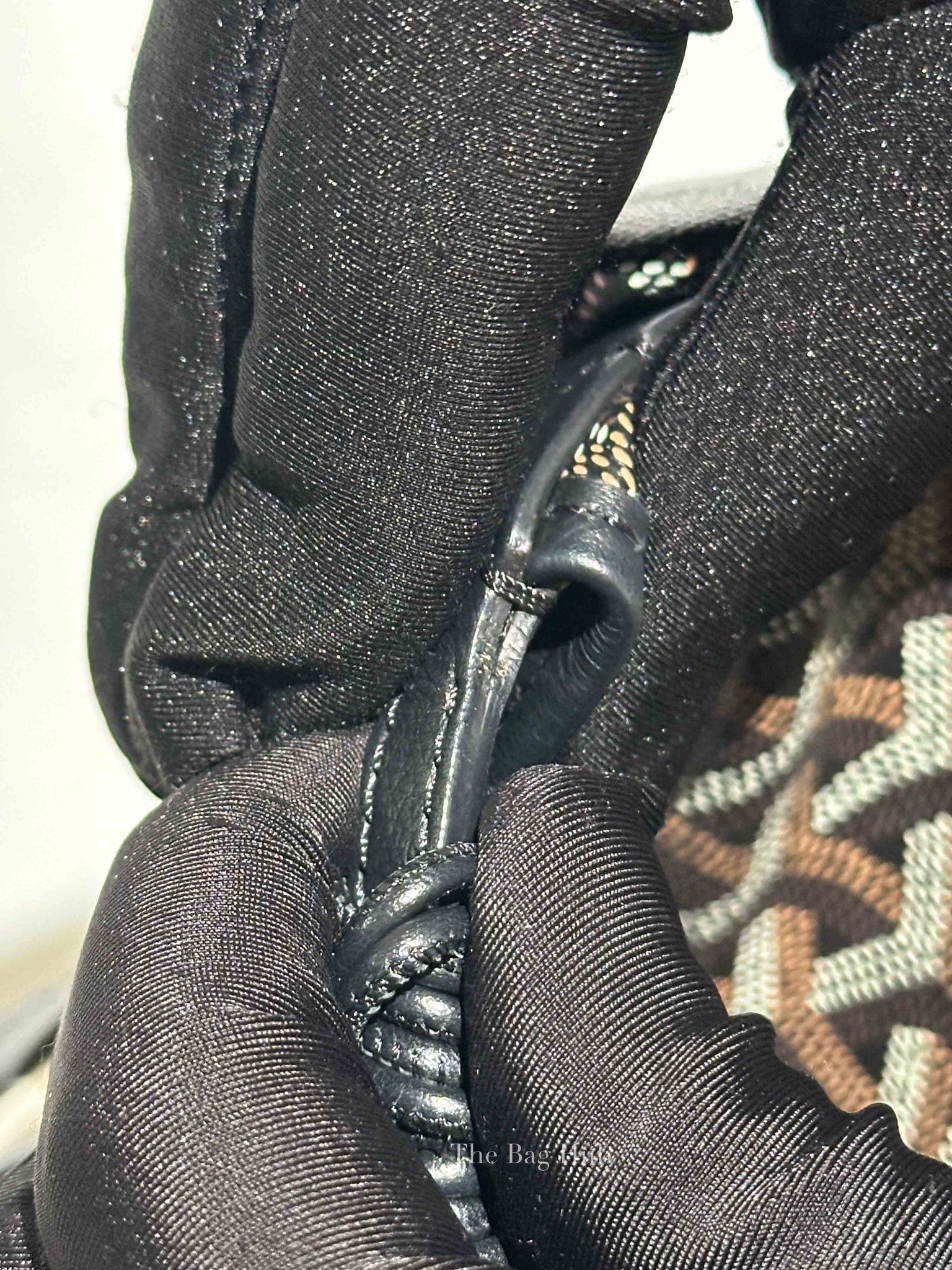 Goyard Black Canvas St. Louis PM Tote Bag