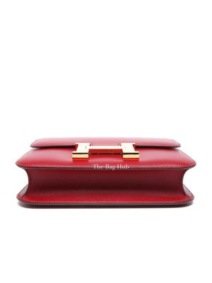 Hermes Rubis Veau Tadelakt Constance 1-24 Bag GHW