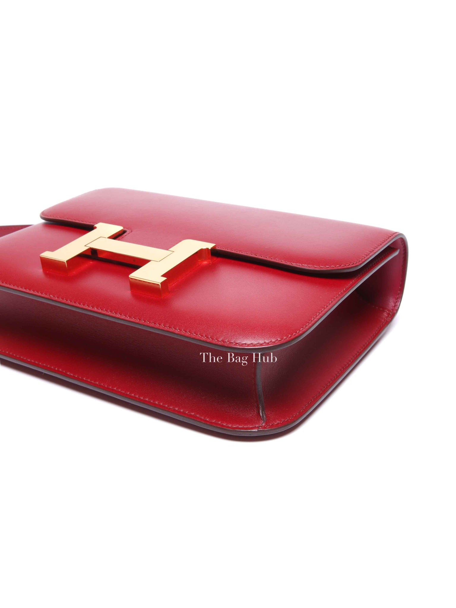 Hermes Rubis Veau Tadelakt Constance 1-24 Bag GHW