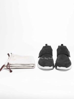 Hermes Noir Suede H Sneakers Size 39