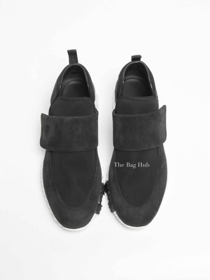 Hermes Noir Suede H Sneakers Size 39