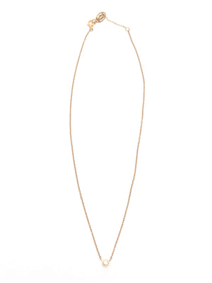 Cartier 18K Yellow Gold D'Amour Pendant Brilliant-Cut Diamond Necklace Large Model