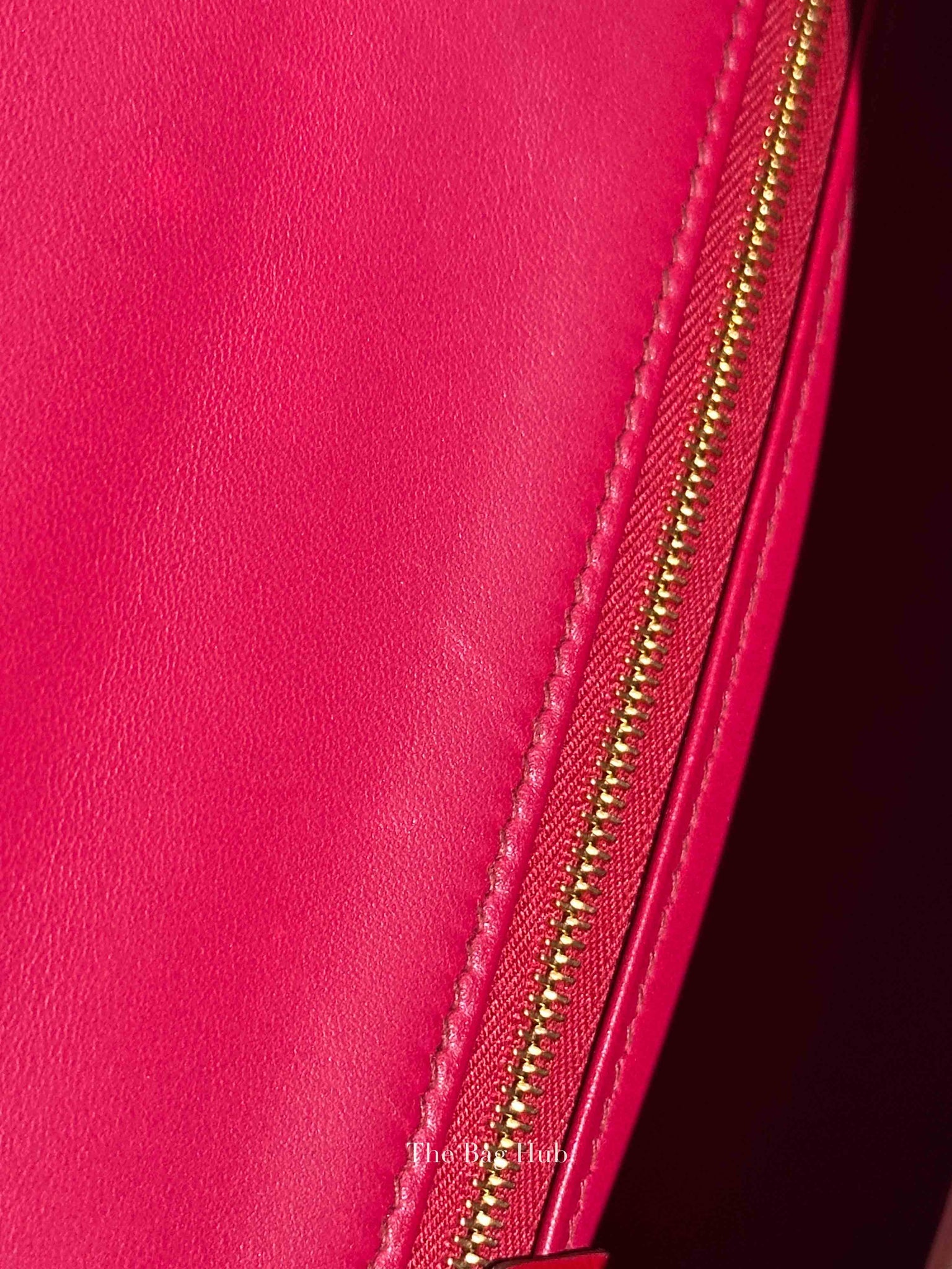 Hermes Rubis Veau Tadelakt Constance 1-24 Bag GHW