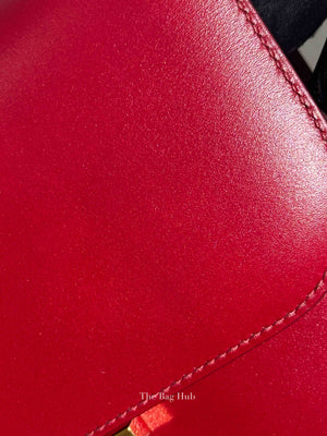 Hermes Rubis Veau Tadelakt Constance 1-24 Bag GHW