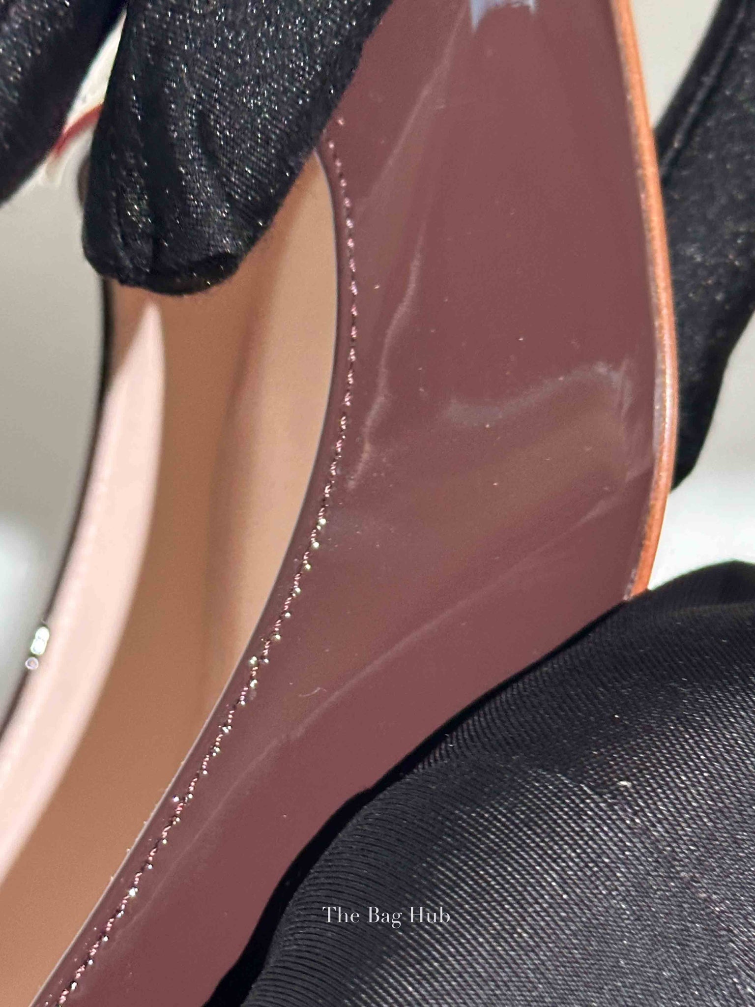 Roger Vivier Brown Patent Leather Trompette Pumps 70 Size 38
