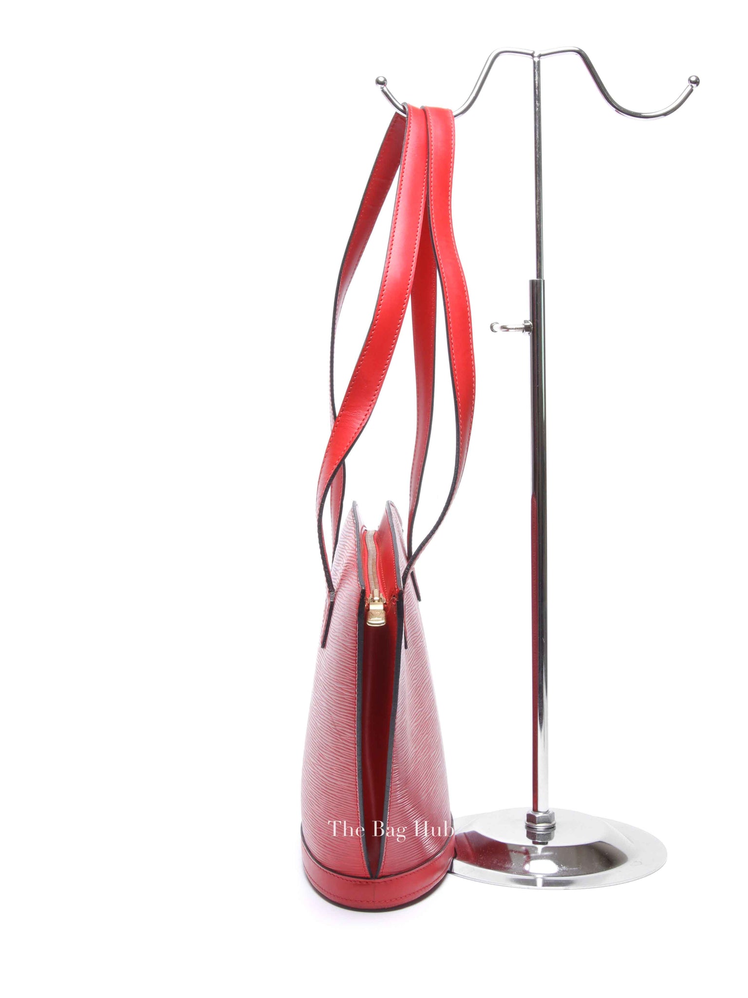 Louis Vuitton Red Epi Leather Saint Jacques PM Bag Long Straps