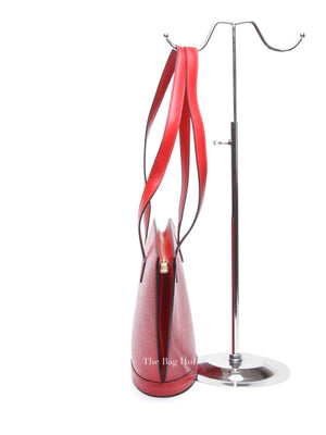 Louis Vuitton Red Epi Leather Saint Jacques PM Bag Long Straps