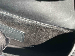 Dior Black Ultra Matte Calfskin Mini Saddle Bag