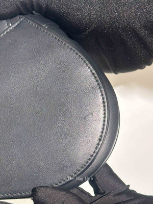 Dior Black Ultra Matte Calfskin Mini Saddle Bag
