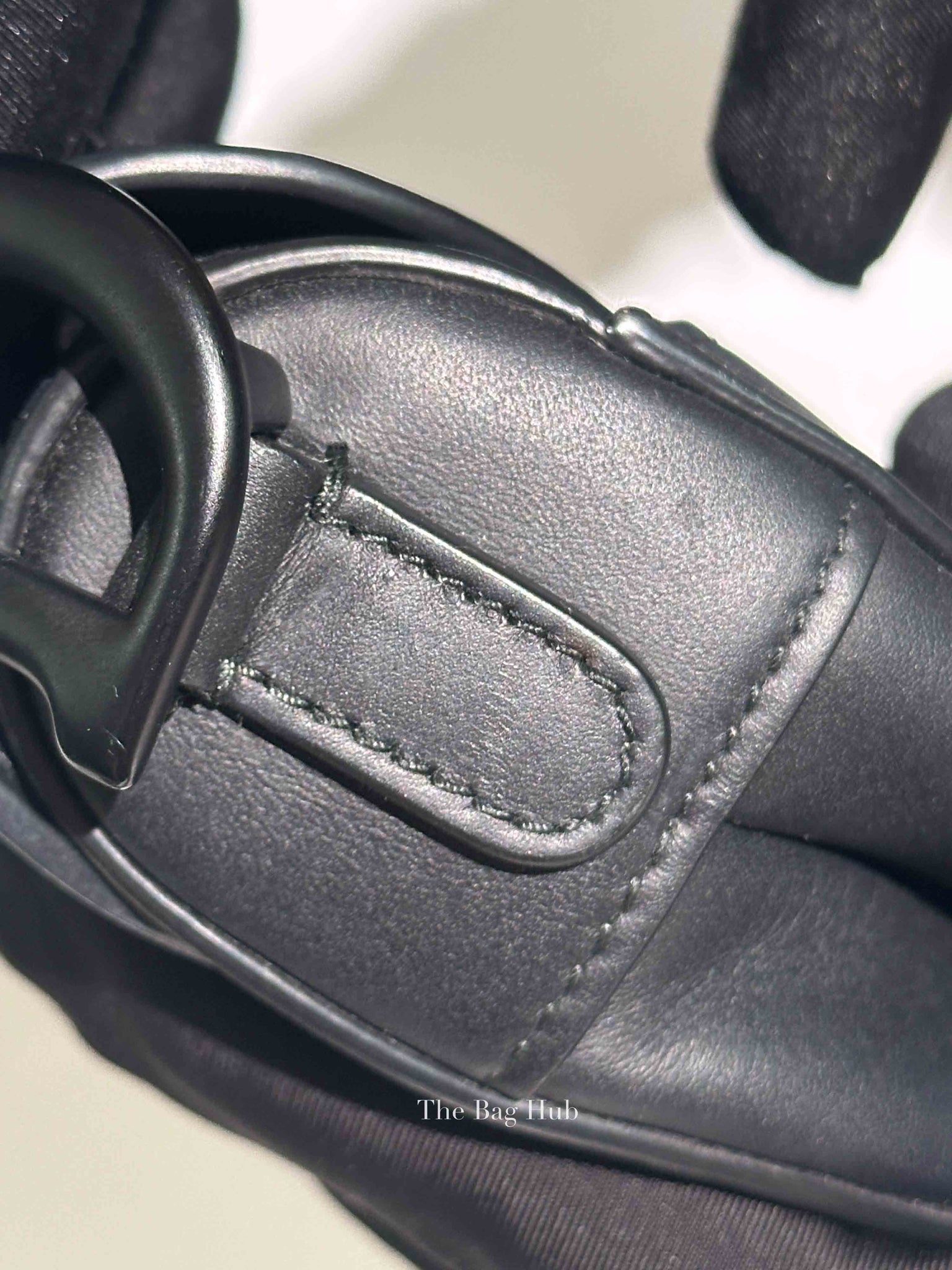 Dior Black Ultra Matte Calfskin Mini Saddle Bag