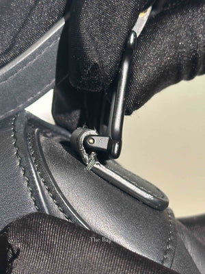 Dior Black Ultra Matte Calfskin Mini Saddle Bag